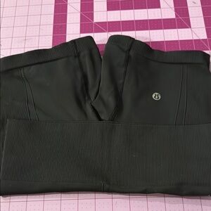 Lululemon Athletica Black Bike Shorts Smooth Performance Fit
